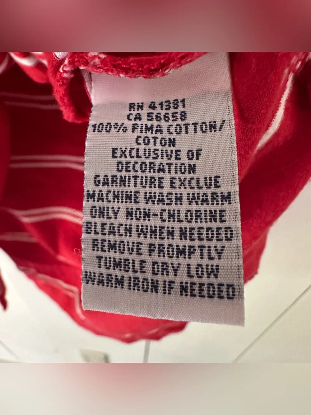 VTG Polo Ralph Lauren Striped Polo Shirt Sz M Red White